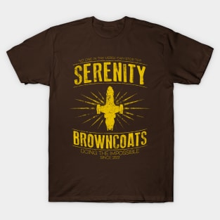 Serenity Browncoats T-Shirt